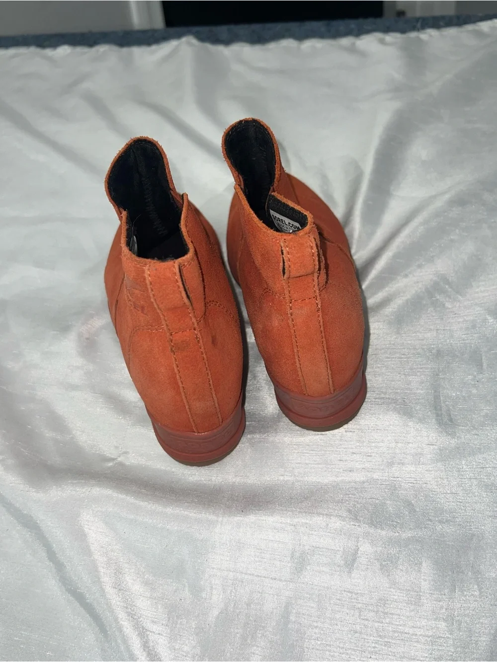 Sorel Women’s Brown Suede Chelsea Ankle Boots Round Toe Slip On M US 7